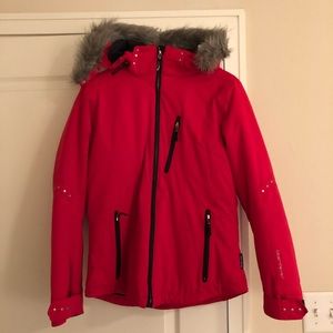 Obermeyer Red Ski/Snow Jacket - Ladies 10